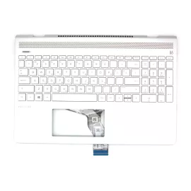 HP Pavilion 15-CK0 ezüst görög Laptop billentyűzet