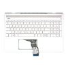 HP Pavilion 15-CK0 ezüst olasz Laptop billentyűzet
