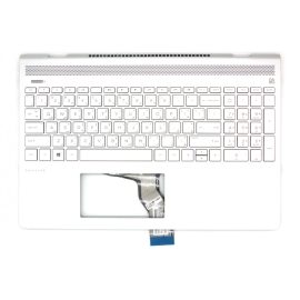 HP Pavilion 15-CK0 ezüst arab angol Laptop billentyűzet