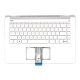 HP Pavilion 14-bk001la gyári új svéd/finn ezüst billentyűzet modul (927903-DH1)