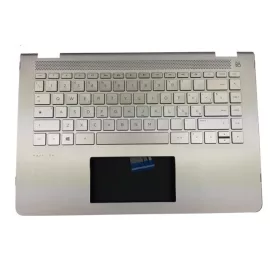 HP Pavilion X360 14-BA0 ezüst szlovén Laptop billentyűzet