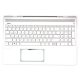 HP Pavilion 15-ck0 gyári új arab angol ezüst billentyűzet modul (L01928-171)
