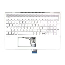 HP Pavilion 15-CK0 ezüst francia Laptop billentyűzet