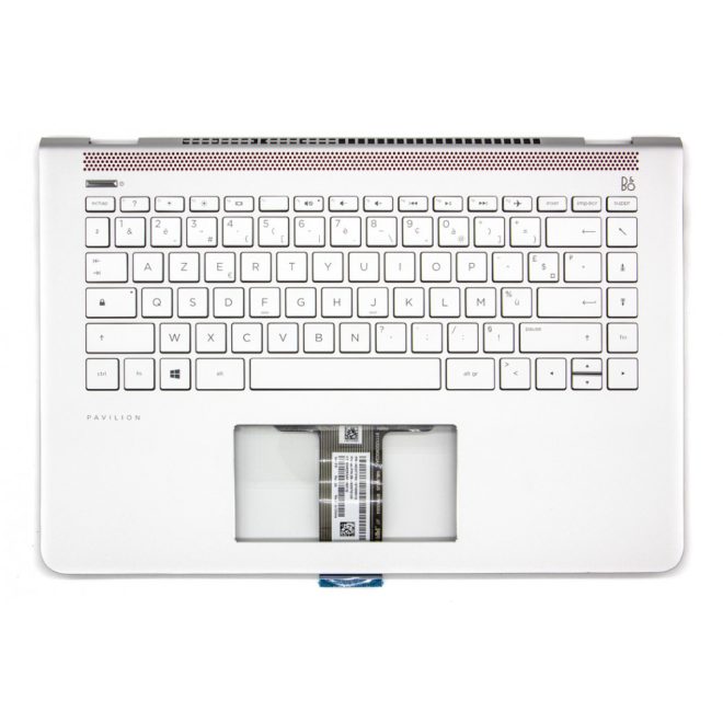 HP Pavilion 14-BF sorozathoz gyári új norvég ezüst billentyűzet modul (930257-DH1)
