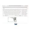 HP Pavilion ezüst török Laptop billentyűzet