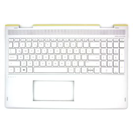 HP Envy X360 15-BP ezüst török Laptop billentyűzet