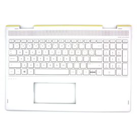 HP Envy X360 15-BP ezüst cseh Laptop billentyűzet