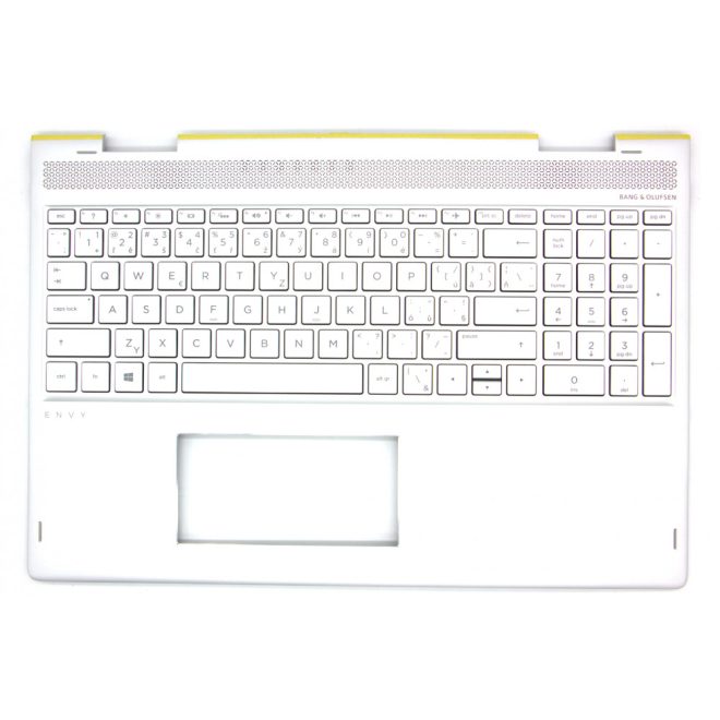 HP Envy X360 15-BP ezüst cseh Laptop billentyűzet