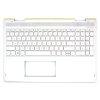 HP Envy X360 15-BP ezüst portugál Laptop billentyűzet