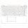 HP Envy X360 15-BP ezüst portugál Laptop billentyűzet