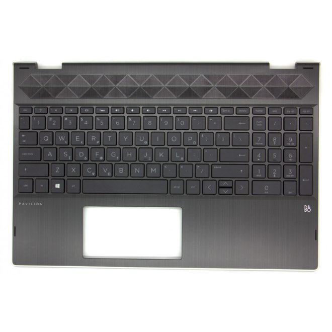 HP Pavilion X360 15-CR000 fekete görög Laptop billentyűzet