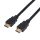 HDMI 4K összekötő kábel 1m Apa-Apa - nagy felbontású kép- és hangátvitel, erős csatlakozók, megbízható jelminőség dokkolóhoz, monitorhoz és laptophoz, PC-hez