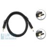 HDMI 4K összekötő kábel 1m Apa-Apa - nagy felbontású kép- és hangátvitel, erős csatlakozók, megbízható jelminőség dokkolóhoz, monitorhoz és laptophoz, PC-hez