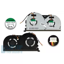   Lenovo IdeaPad Y50-70 újszerű, új gépből bontott hűtő ventilátor (5F10F78782, DC28000EQ)
