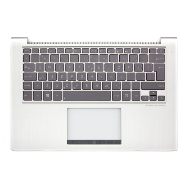 Asus ZenBook UX32V ezüst cseh Laptop billentyűzet