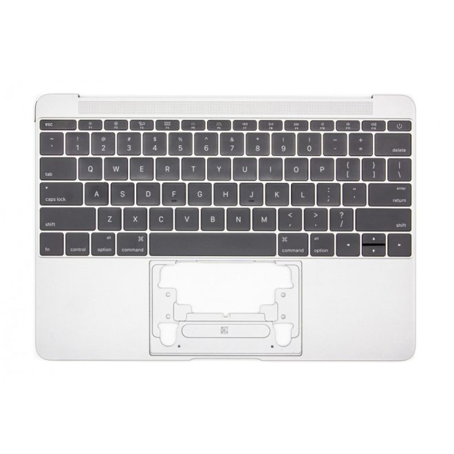 Apple MacBook 12-inch Retina Early 2015 ezüst-fekete US angol Laptop billentyűzet