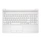 HP 15 15s-du ezüst magyar Laptop billentyűzet