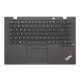 Lenovo Thinkpad X1 Carbon (3. generáció, Type 20BS, 20BT) gyári új QWERTY kiosztású francia  háttér-világításos billentyűzet modul touchpaddal