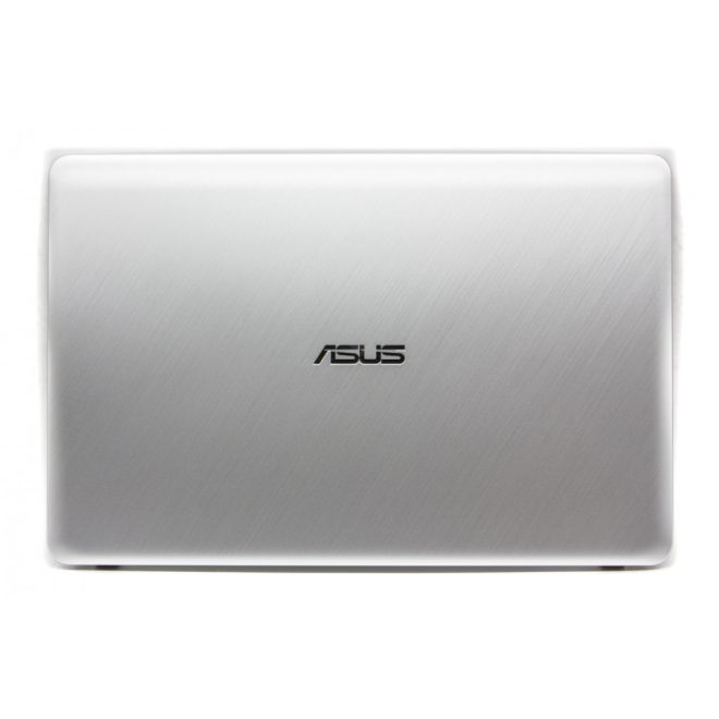 Asus X540BA, X540MA, VivoBook X543UA gyári új szürke szálcsiszolt LCD kijelző hátlap zsanérral (90NB0HE6-R7A010)