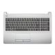 HP 250 G6, 255 G6 gyári új ezüst-fekete német billentyűzet modul + touchpad (929904-041)
