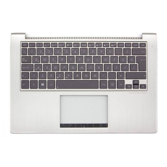 Asus ZenBook UX32 UX32A ezüst török Laptop billentyűzet