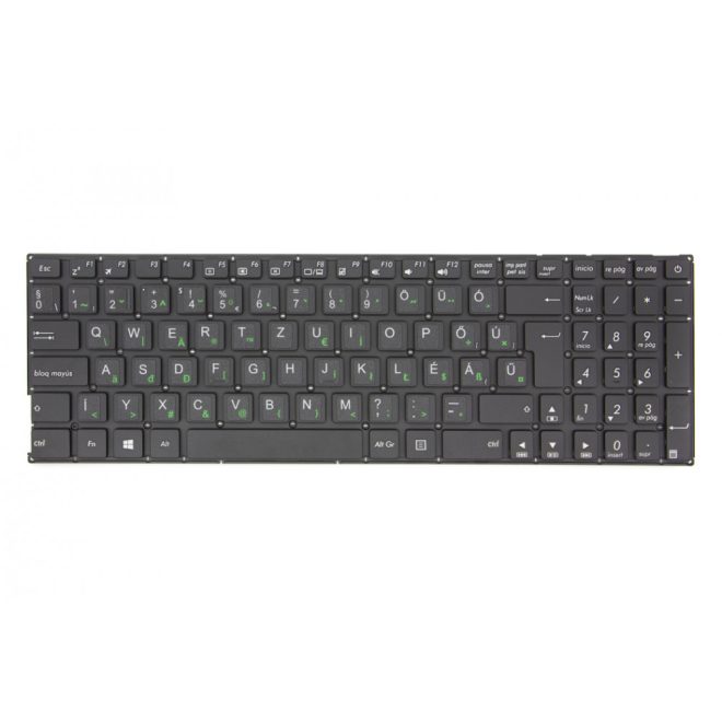 Asus X540 X540LJ fekete magyarított Laptop billentyűzet