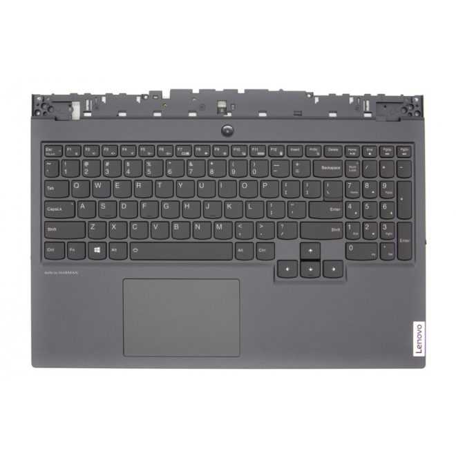 Lenovo Legion 5-15ARH05 gyári új UK angol háttér-világításos fekete billentyűzet modul + touchpad (5CB0Z27669)