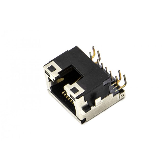 Gyári új általános RJ45 LAN csatlakozó (8+6 pin)