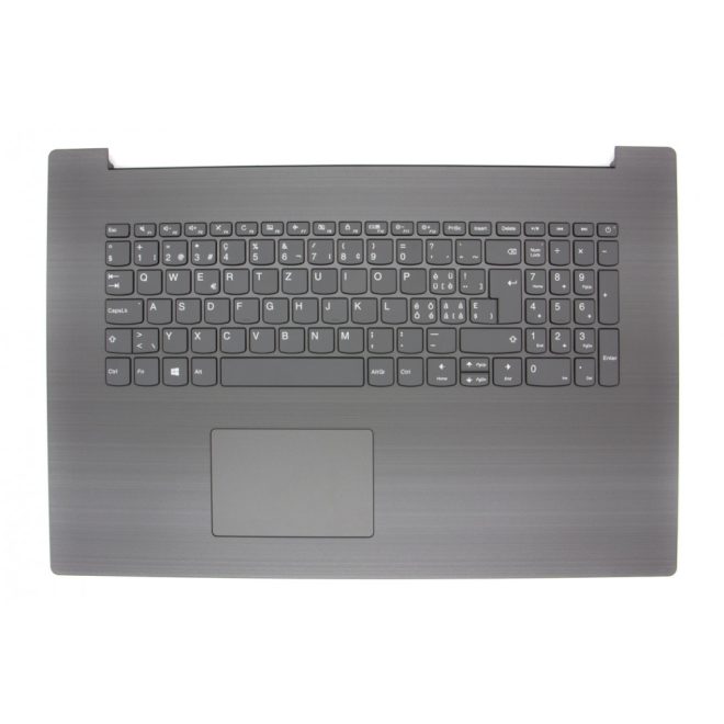 Lenovo IdeaPad 330-17AST, 330-17IKB gyári új svájci szürke billentyűzet modul + touchpad, hangszóró (5CB0R20216)