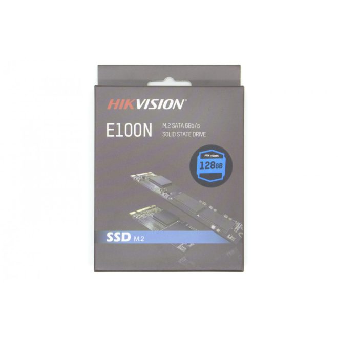 Hikvision E100N 128GB gyári új M.2 SATA SSD kártya (HS-SSD-E100NI/128G/2280)