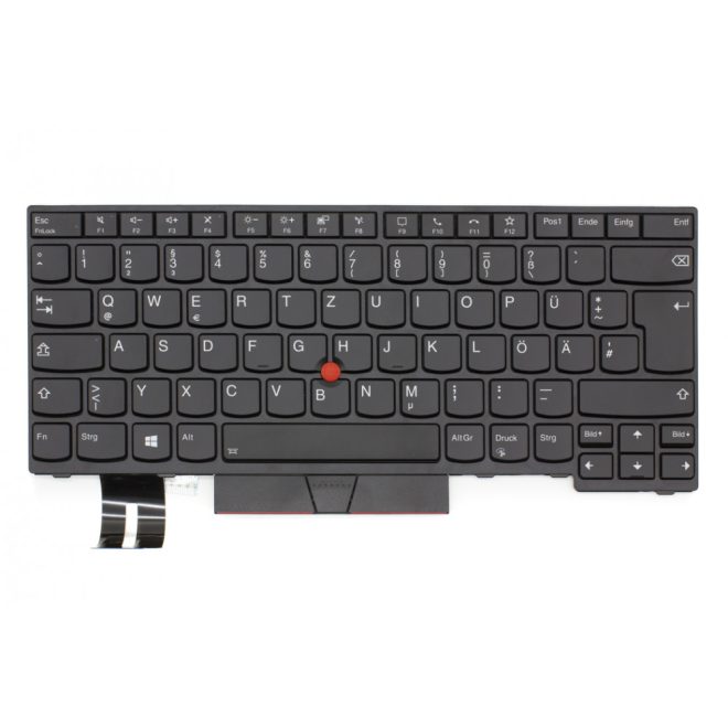 Lenovo ThinkPad T14s fekete német  Laptop billentyűzet