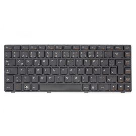 Lenovo IdeaPad V470 fekete német  Laptop billentyűzet
