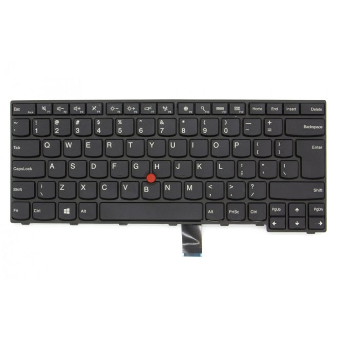 Lenovo ThinkPad Edge E455 fekete UK angol Laptop billentyűzet