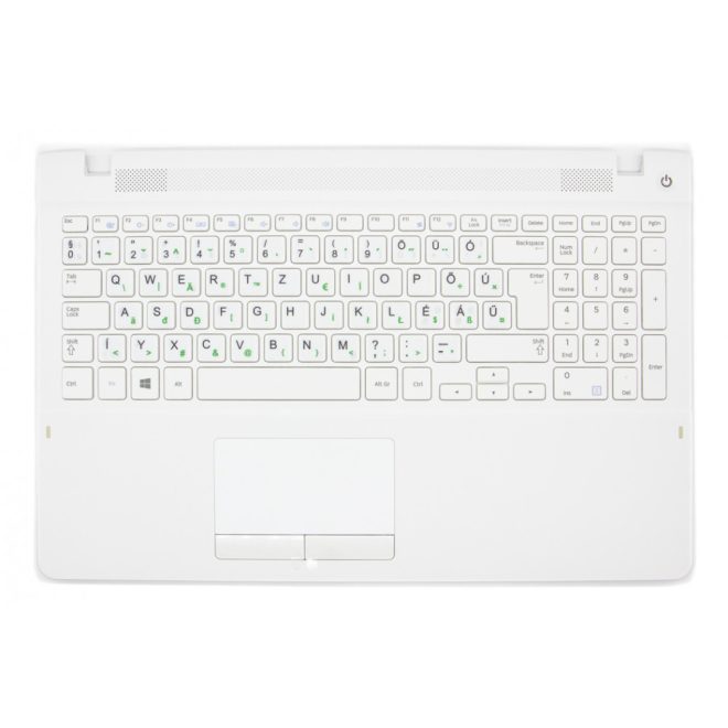 Samsung NP NP510R5E fehér magyarított Laptop billentyűzet