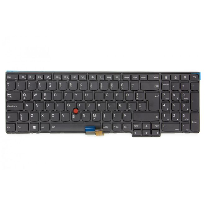 Lenovo ThinkPad T560 fekete izlandi Laptop billentyűzet