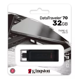   Kingston 32GB USB3.2 USB-C (Type-C) pendrive, DataTraveler 70 (DT70/32GB)