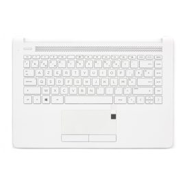 HP 14 14T-CM000 fehér belga Laptop billentyűzet