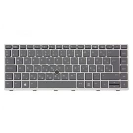 HP ZBook 14u G5 szürke-fekete magyar Laptop billentyűzet