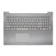 Lenovo IdeaPad 330-15ICH gyári új US angol háttér-világítós szürke billentyűzet modul + touchpad, hangszóró (5CB0R47036)