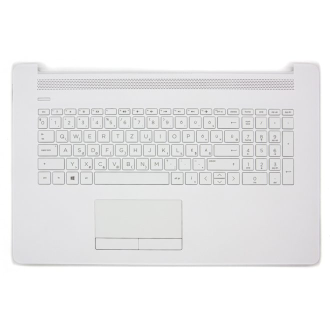 HP 17 17T-BY200 fehér magyar Laptop billentyűzet