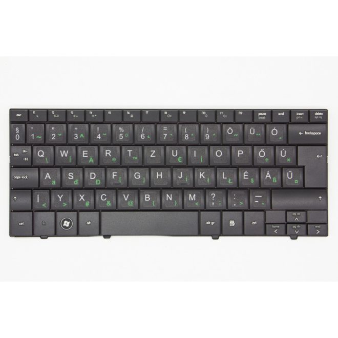 Compaq mini 110, 110c, HP Mini 110 használt, matricával magyarított netbook billentyűzet