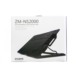   Zalman ZM-NS2000 hűtőpad (20 cm ventilátor, maximum 17" méretet támogat)