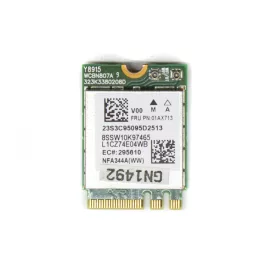  Qualcomm Atheros QCNFA344A használt PCI-e M.2 NGFF WiFi (802.11AC) + Bluetooth 4.1 kártya