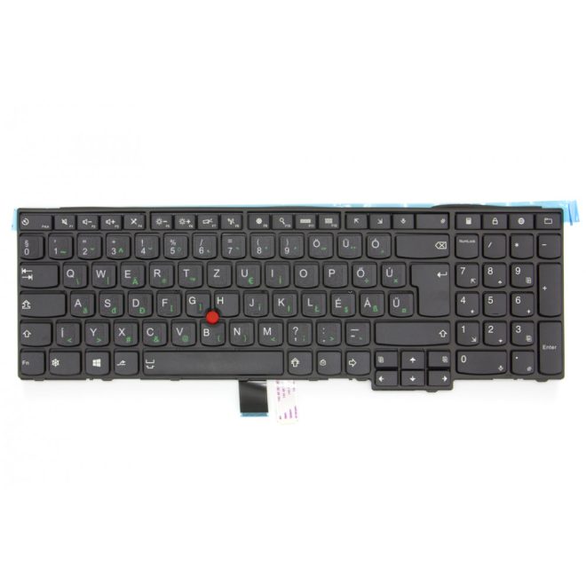 Lenovo ThinkPad T540p fekete magyarított Laptop billentyűzet