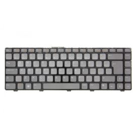   Dell Inspiron 3420 fekete-szürke UK angol Laptop billentyűzet