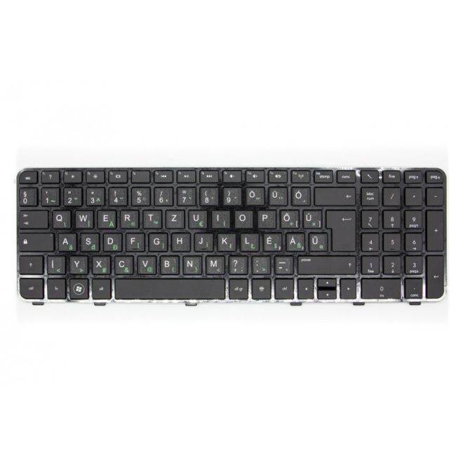 HP Pavilion dv6-6000, dv6-6100 gyári új matricával magyarított fekete billentyűzet (SPS 665937-211), (SPS 640436-211)