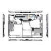 Dell Latitude E6440 gyári új alsó fedél (99F77, 7VNN5)