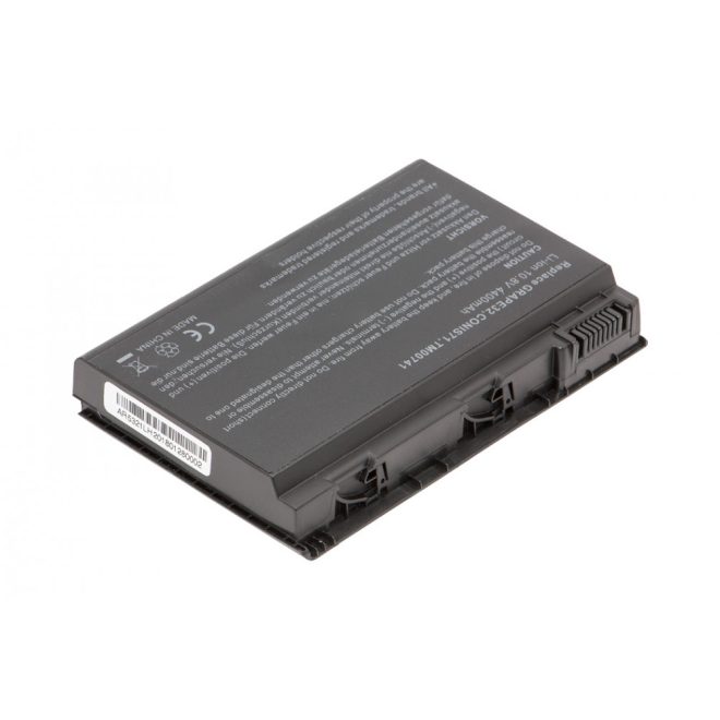 Acer Extensa 5630 Laptop Akkumulátor, új, gyárival megegyező minőségű helyettesítő, 6 cellás (4400mAh)