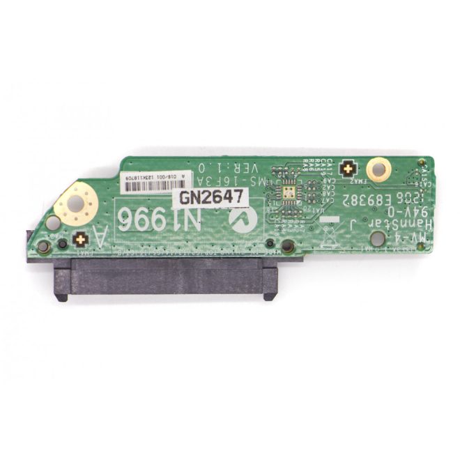 MSI GT60 (MS-16F3) használt HDD SATA csatlakozó panel (MSI-16F3A)