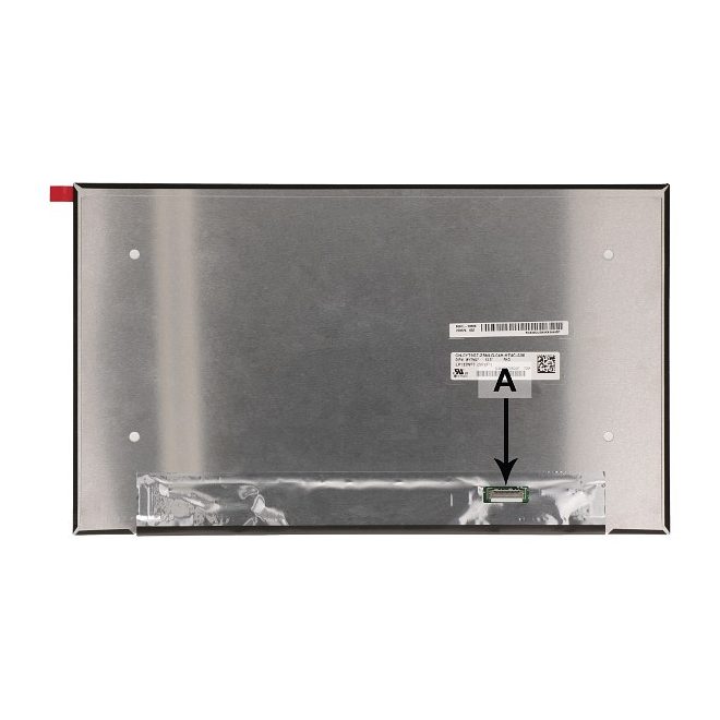 13.3" Full HD IPS Slim kijelző - Gyári új, matt, LED eDP, 30 pin (jobb oldali csatlakozó)